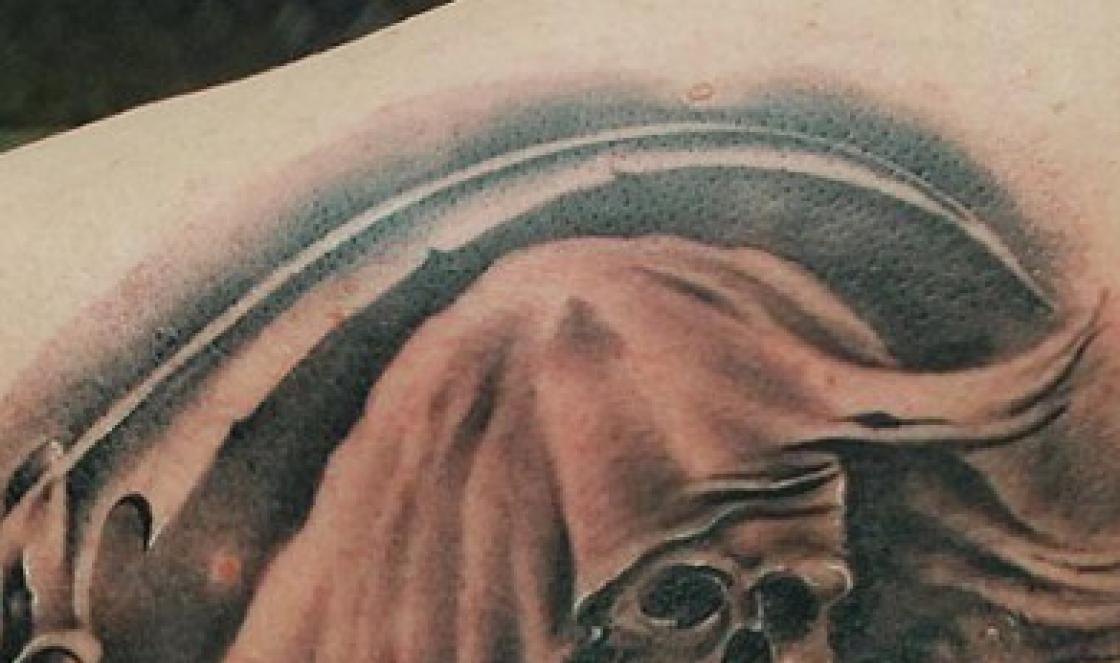 Значение татуировки смерть или что означает тату смерть